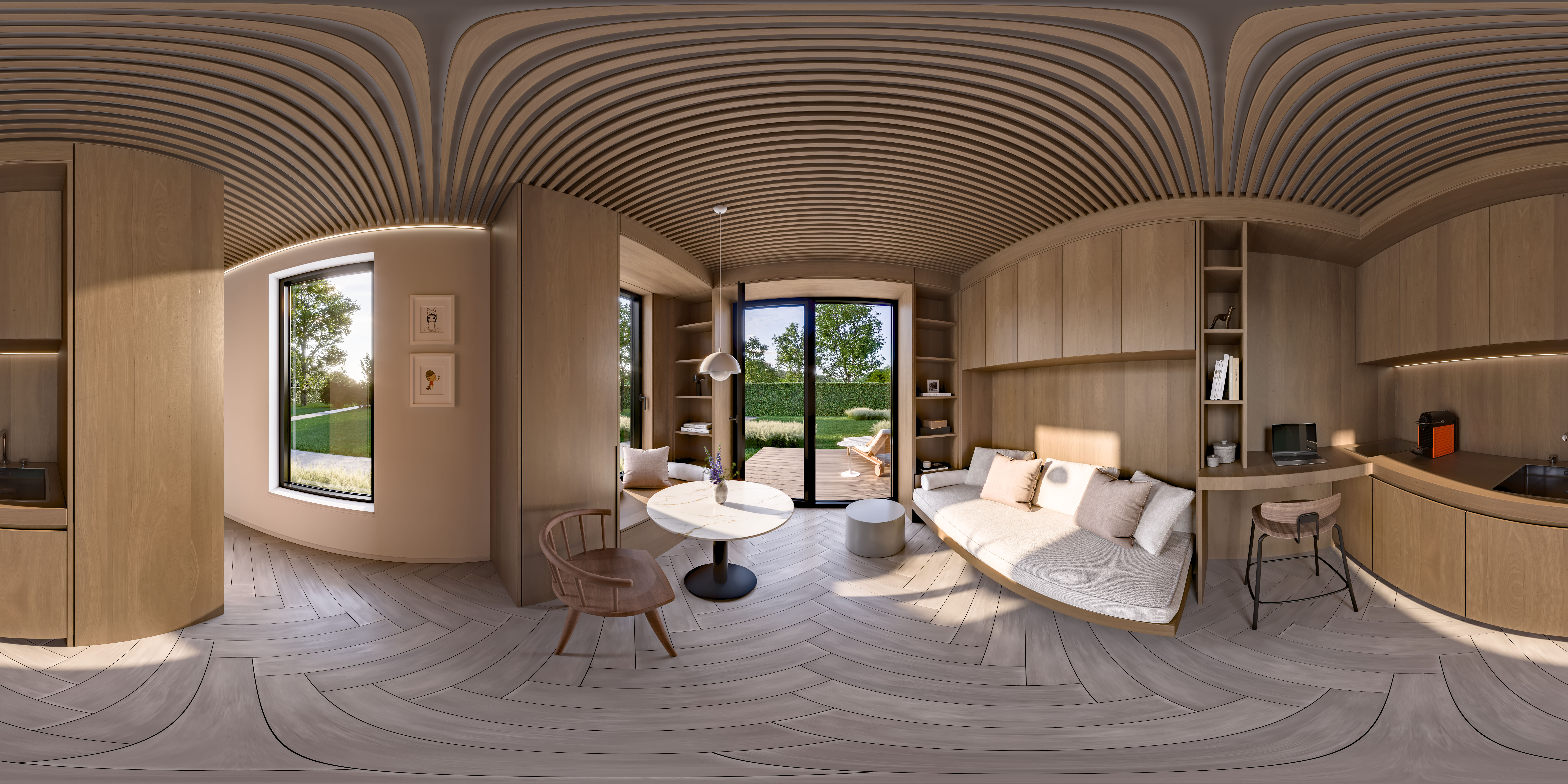 360°-Panorama – QUBE X