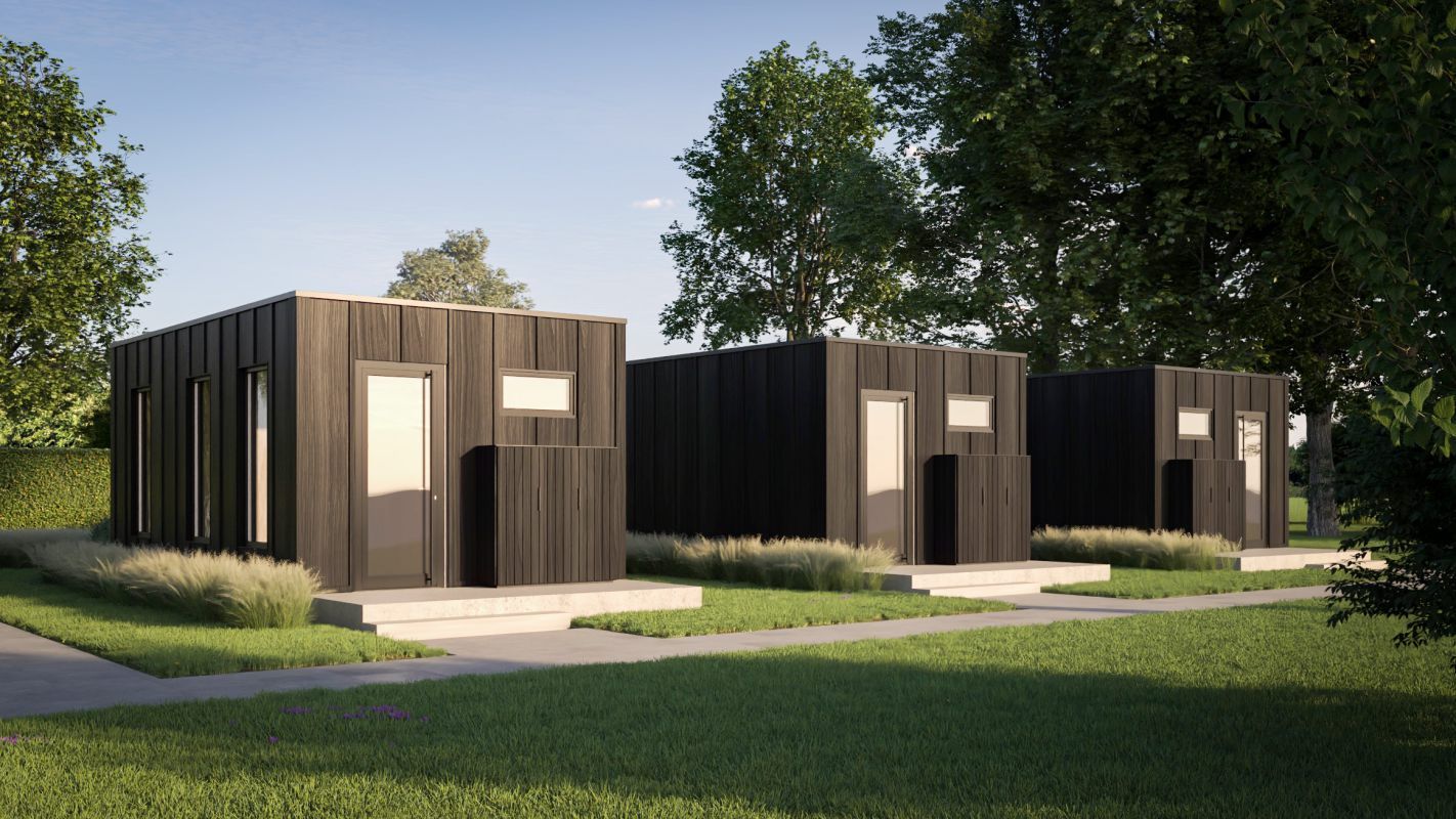 Cube X – The Wooden One aus schwarz gebrannter Eiche