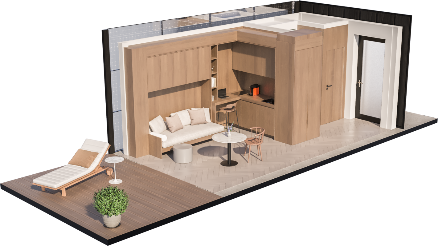 QUBE X Visualisierung
